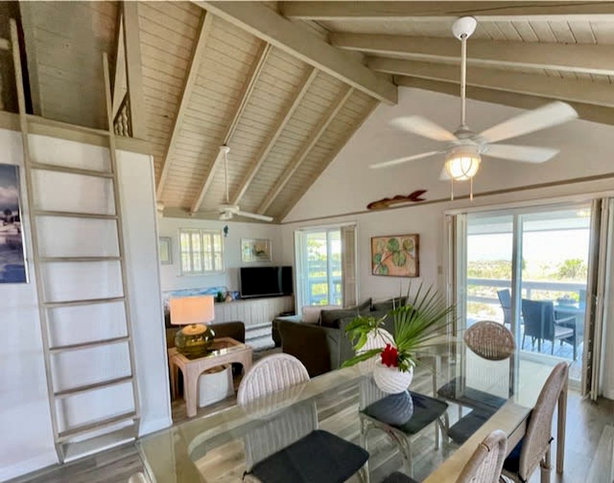 Charming Beachfront Cottage with Private Dock on Little Gasparilla Island, Florida