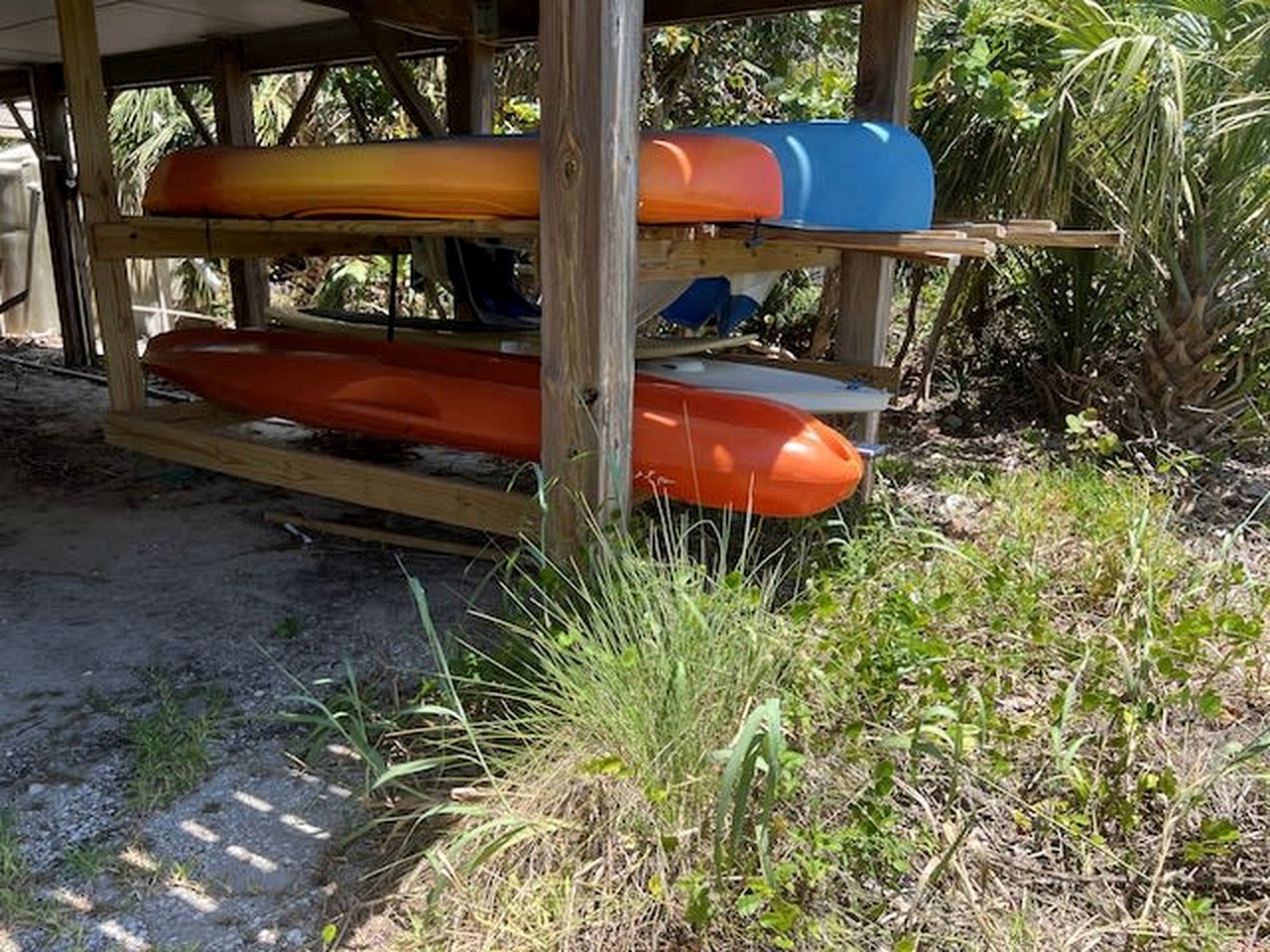 Charming Beachfront Cottage with Private Dock on Little Gasparilla Island, Florida