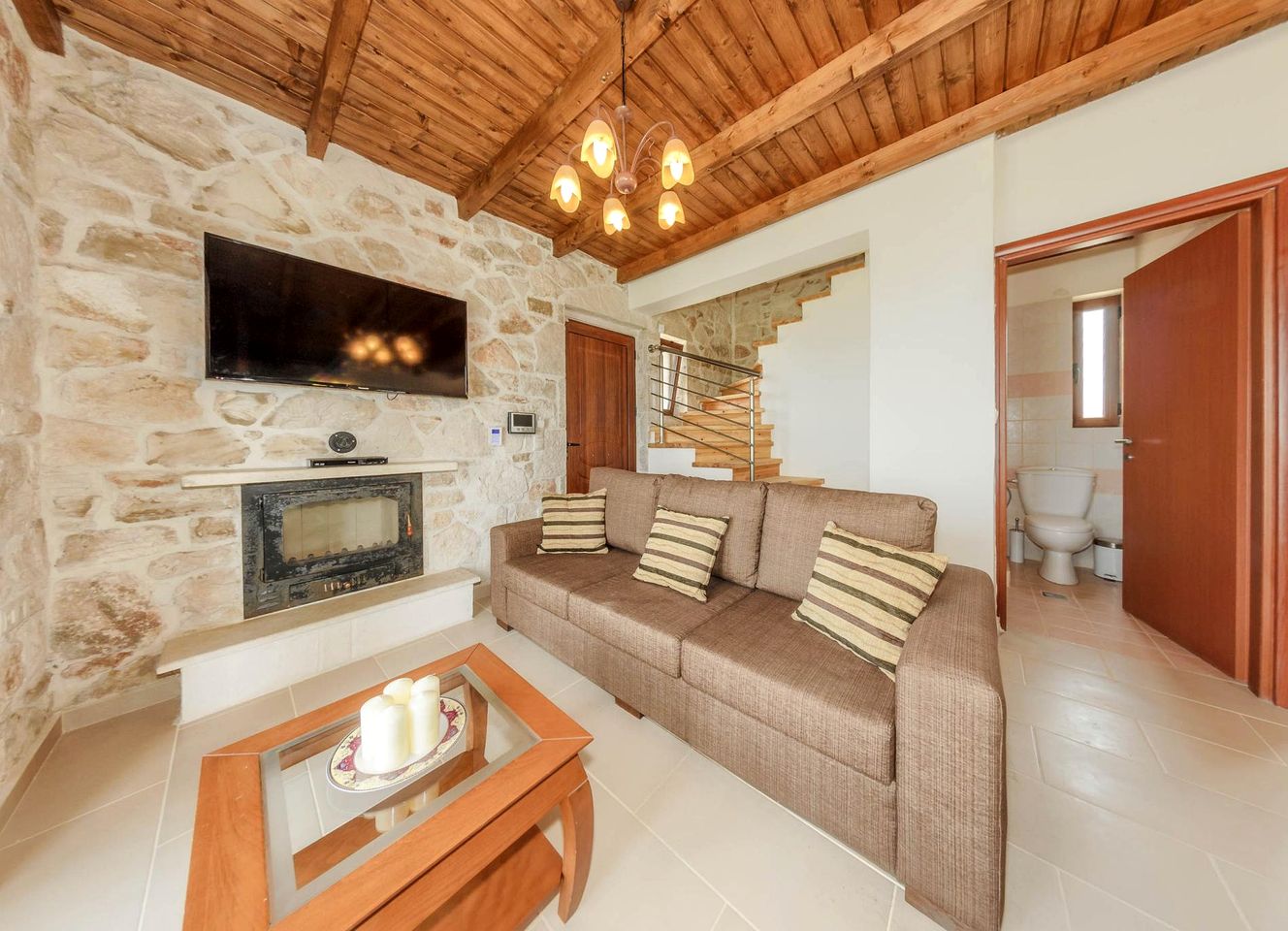Charming Hilltop Stone Villa with Private Pool & Sea Views near Zakynthos, Greece