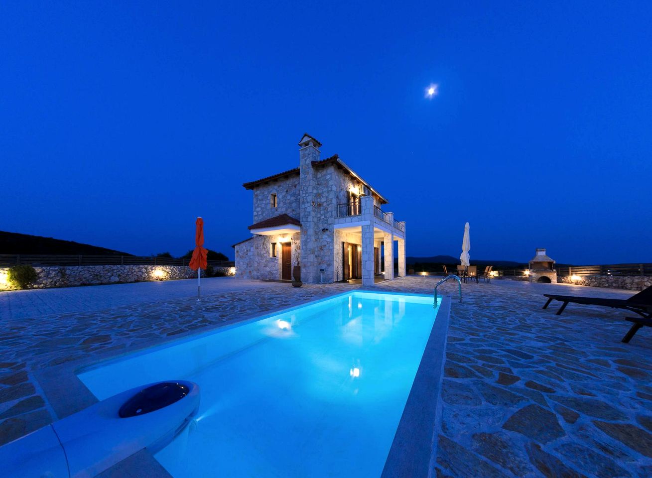 Charming Stone Villa with Private Pool and Panoramic Sea Views near Volimes, Zakynthos