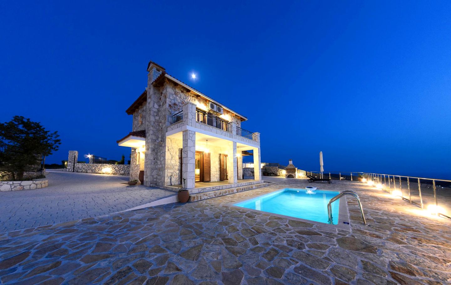 Charming Stone Villa with Private Pool and Panoramic Sea Views near Volimes, Zakynthos