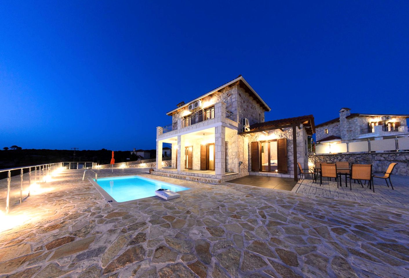 Charming Stone Villa with Private Pool and Panoramic Sea Views near Volimes, Zakynthos