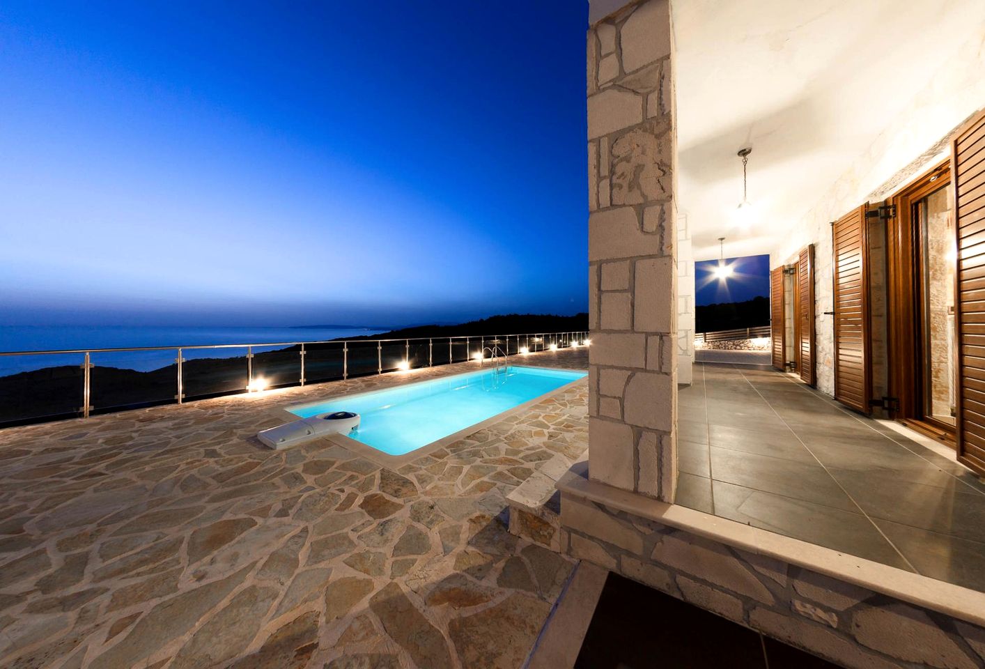 Charming Stone Villa with Private Pool and Panoramic Sea Views near Volimes, Zakynthos