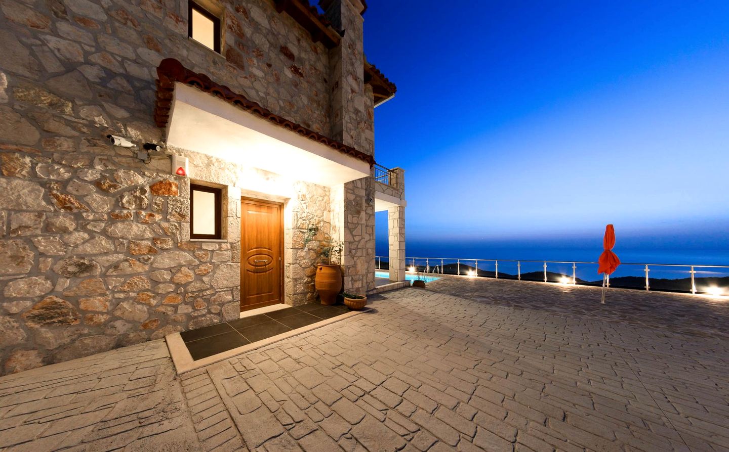 Charming Stone Villa with Private Pool and Panoramic Sea Views near Volimes, Zakynthos