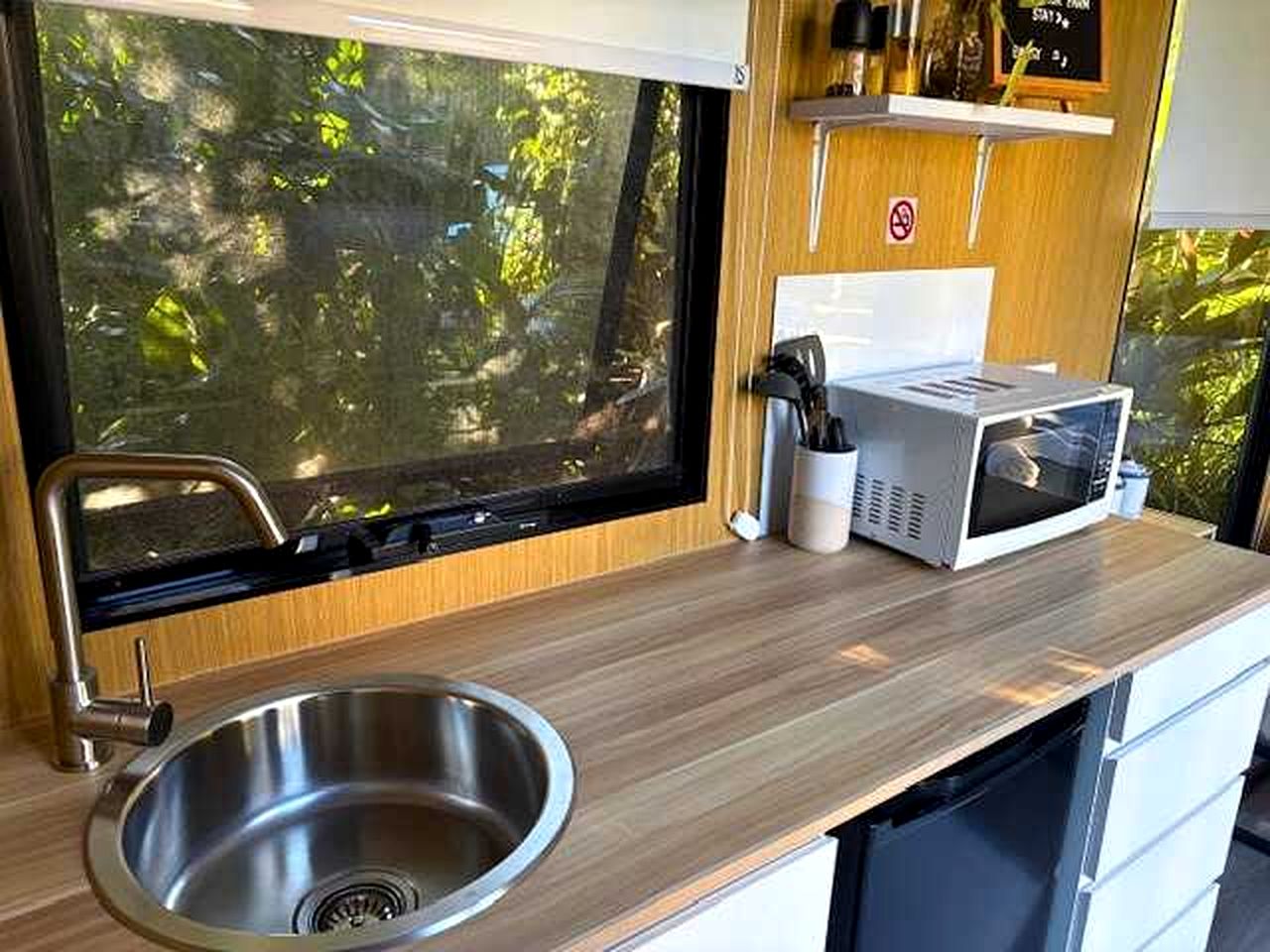 Sunshine Coast Glamping in a Tiny House for a Nature Escape in Queensland