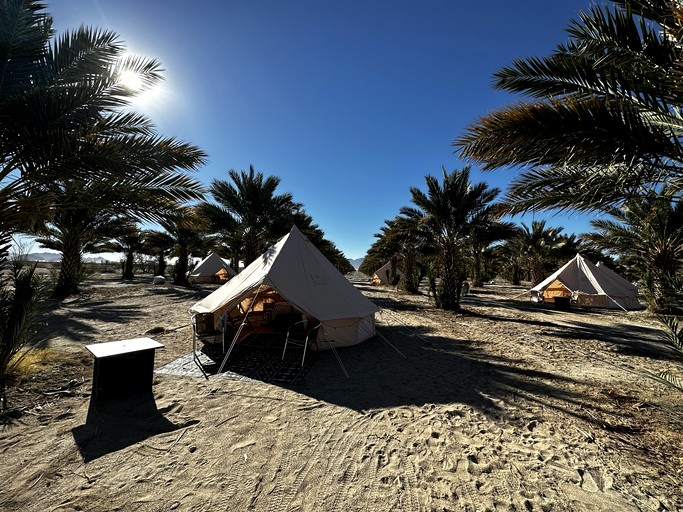 Peaceful Bell Tent with Incredible Sunset Views in Arizona