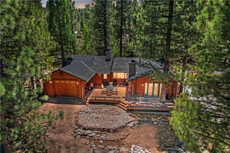 Embrace Nature in this Cabin Nestled Amidst Trees in Big Bear Lake, California