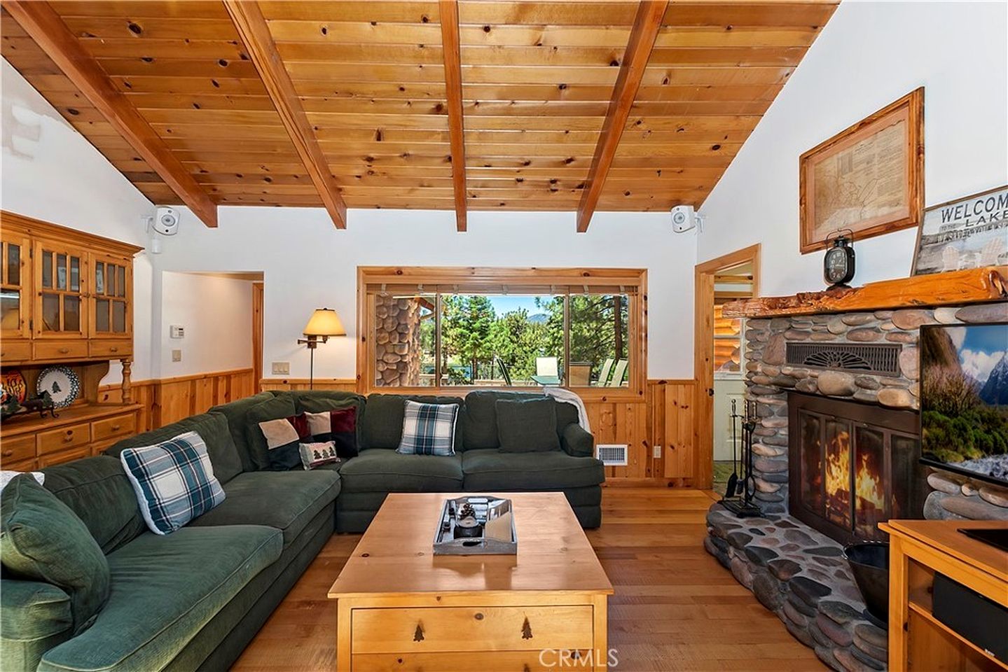 Embrace Nature in this Cabin Nestled Amidst Trees in Big Bear Lake, California