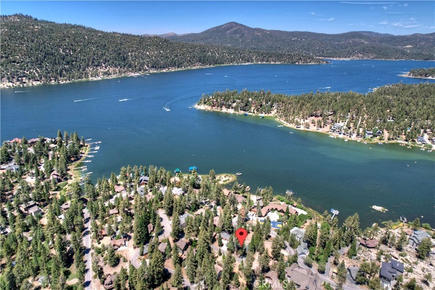 Embrace Nature in this Cabin Nestled Amidst Trees in Big Bear Lake, California