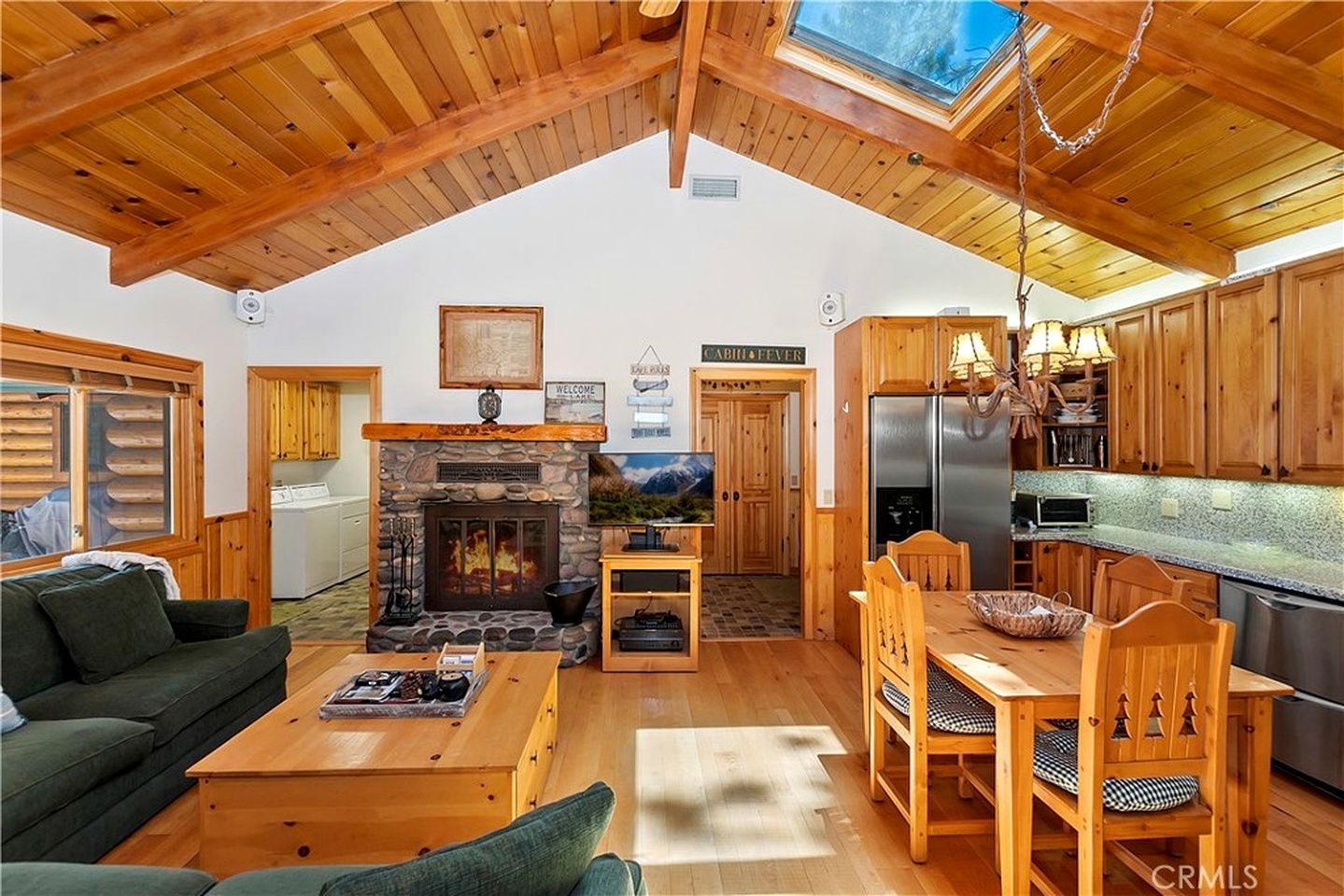 Embrace Nature in this Cabin Nestled Amidst Trees in Big Bear Lake, California