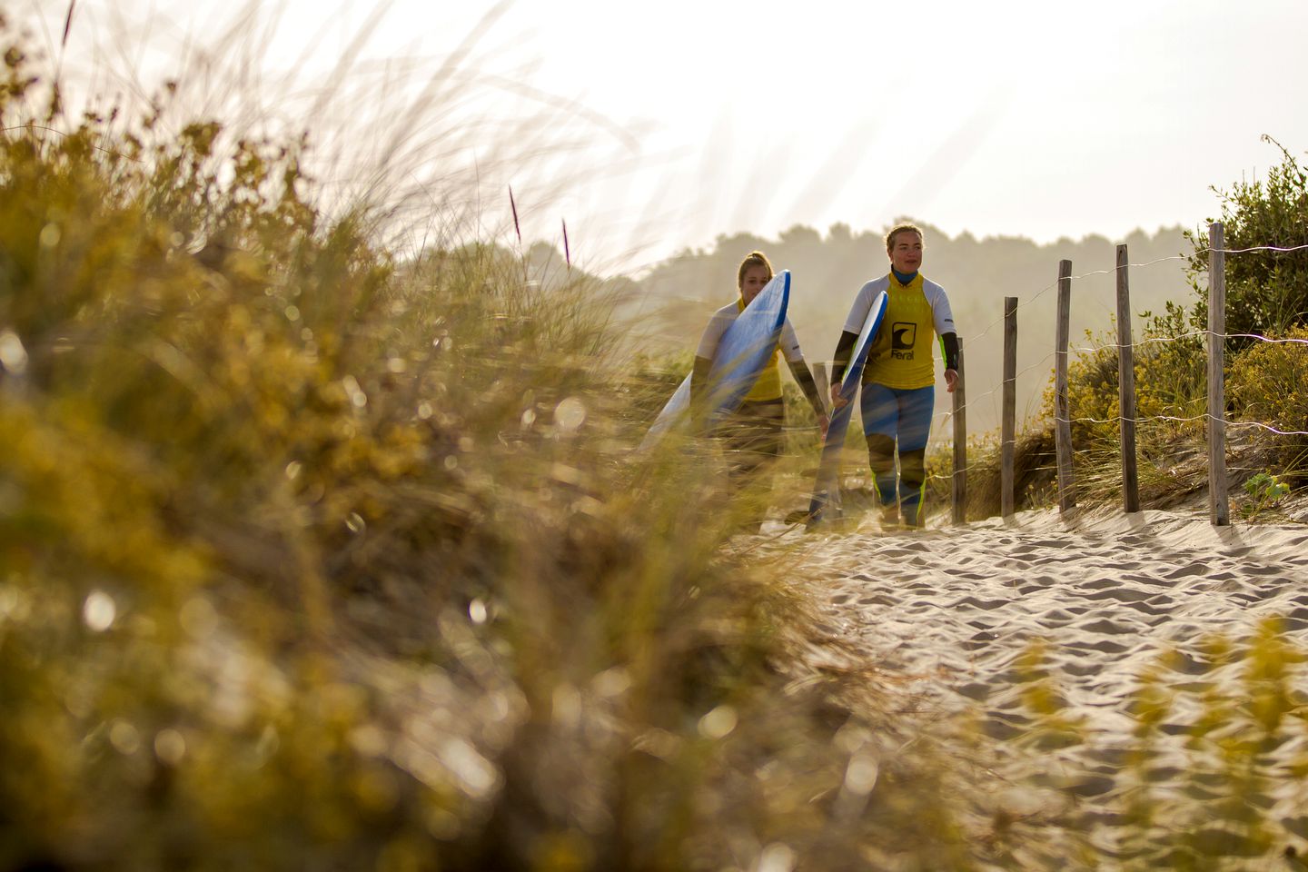 Surf Camp and Tipi Village Near Bordeaux, France