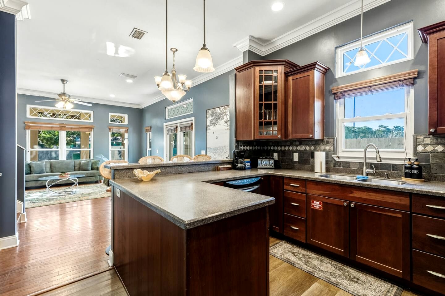 Coastal Beach Home with BBQ Grill & Kids Playground in Panama City Beach, Florida