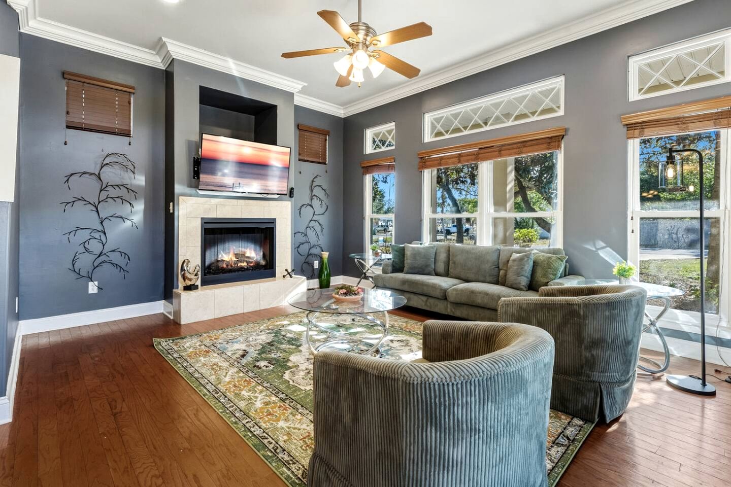 Coastal Beach Home with BBQ Grill & Kids Playground in Panama City Beach, Florida