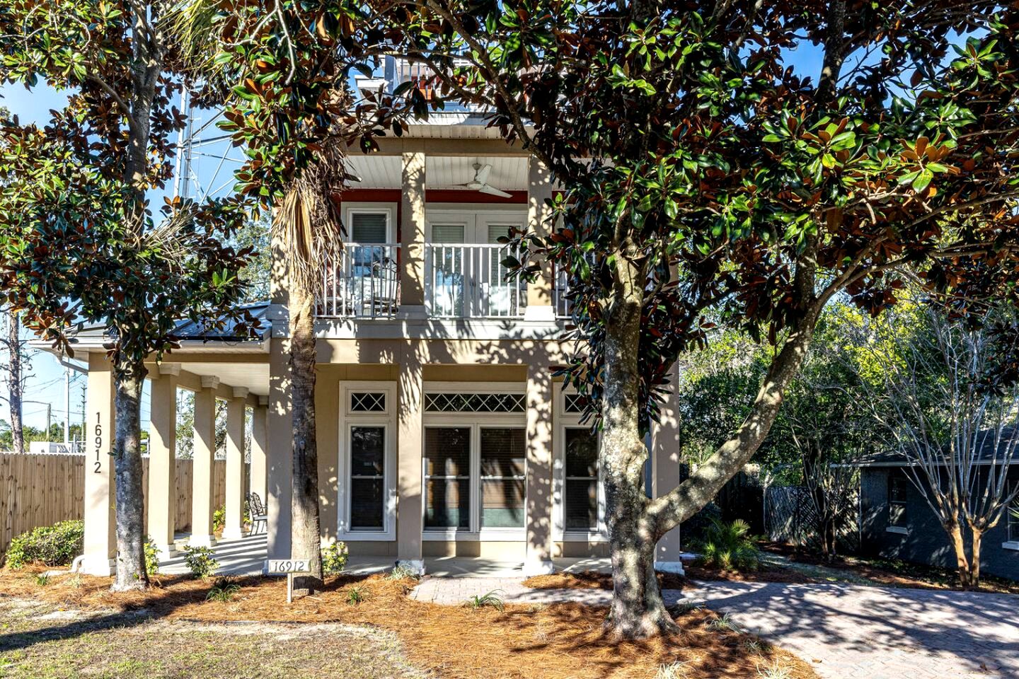 Coastal Beach Home with BBQ Grill & Kids Playground in Panama City Beach, Florida