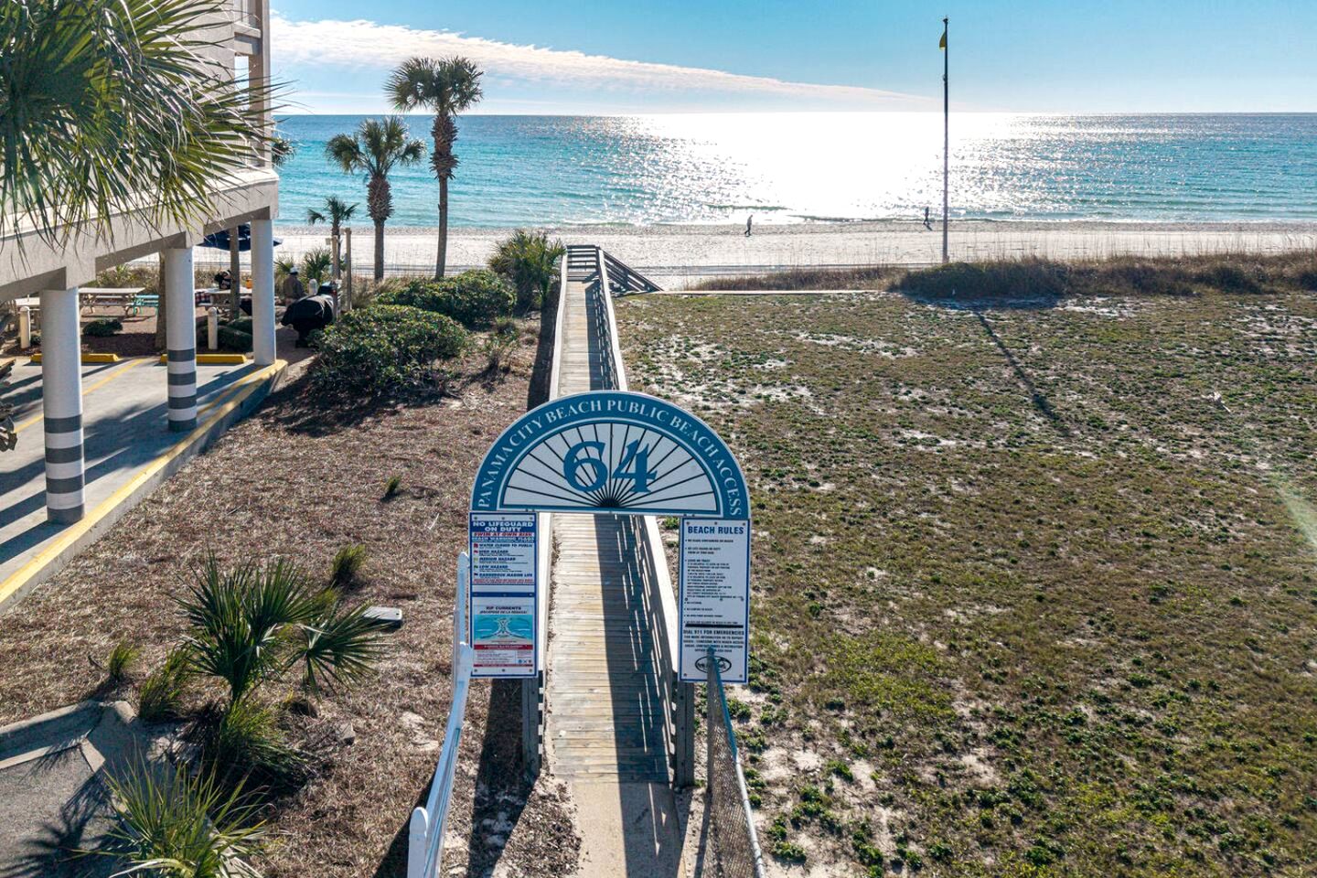 Coastal Beach Home with BBQ Grill & Kids Playground in Panama City Beach, Florida