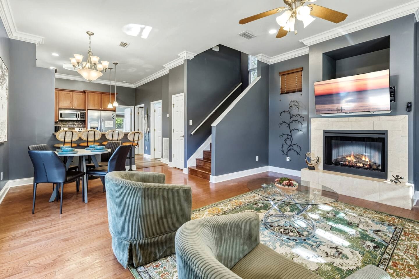 Coastal Beach Home with BBQ Grill & Kids Playground in Panama City Beach, Florida
