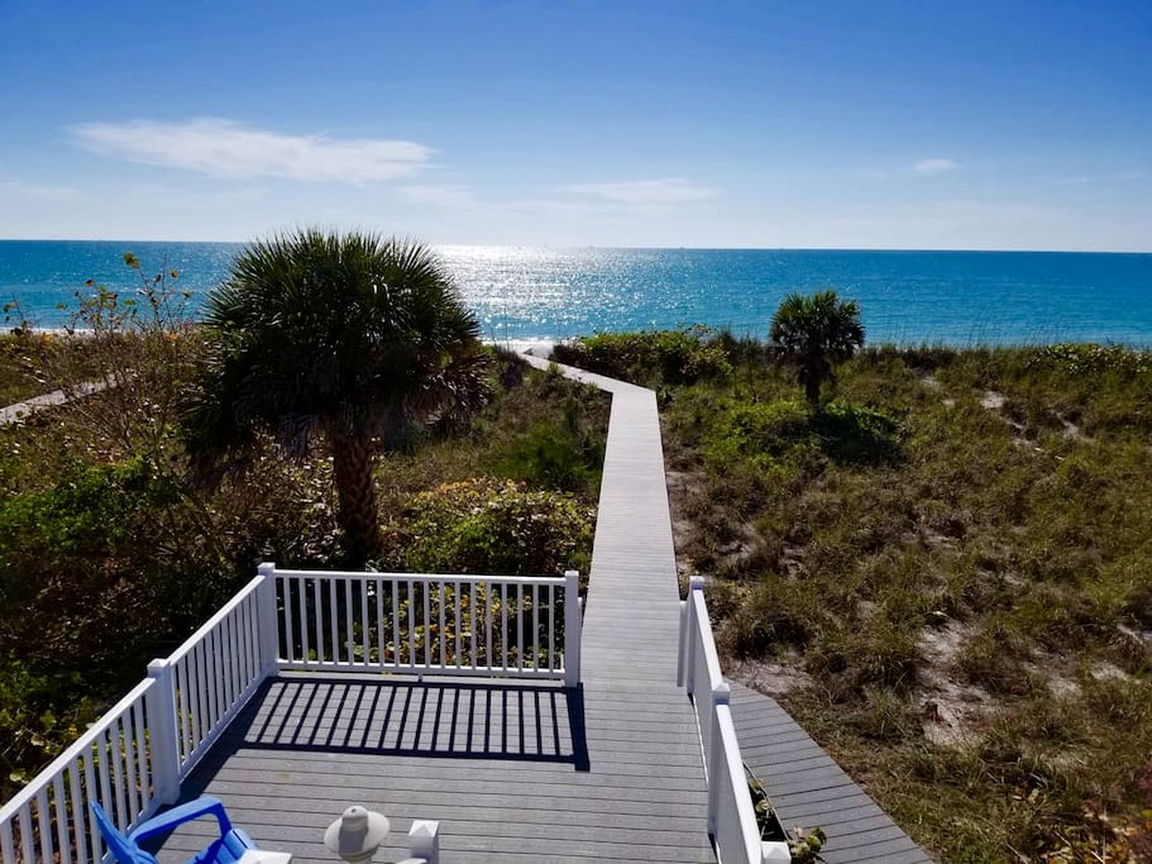 Incredible Beach Front Cottage with Gorgeous Sea Views for a Peaceful Escape on Little Gasparilla Island, Florida