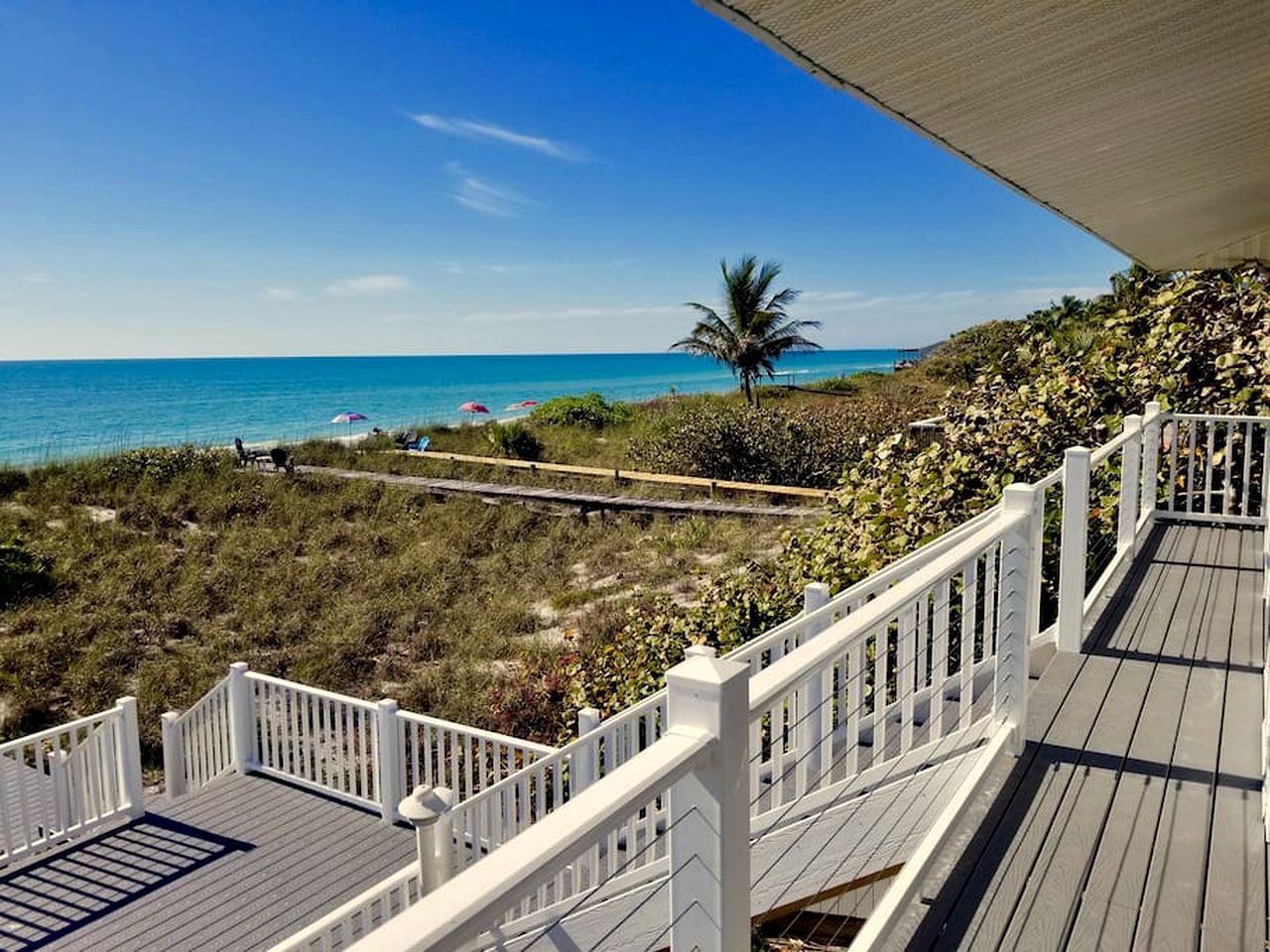 Incredible Beach Front Cottage with Gorgeous Sea Views for a Peaceful Escape on Little Gasparilla Island, Florida