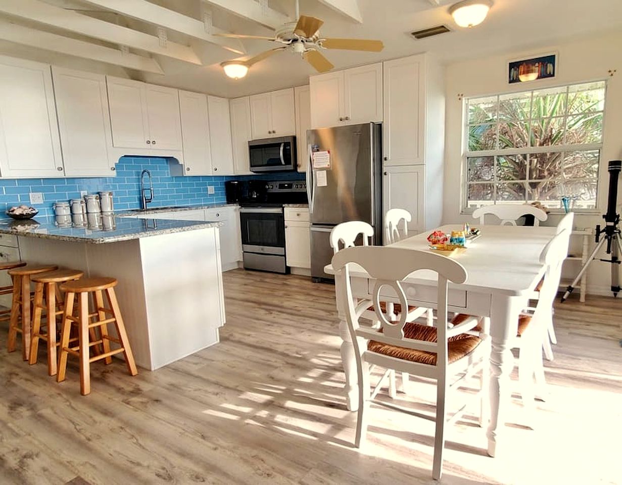 Incredible Beach Front Cottage with Gorgeous Sea Views for a Peaceful Escape on Little Gasparilla Island, Florida