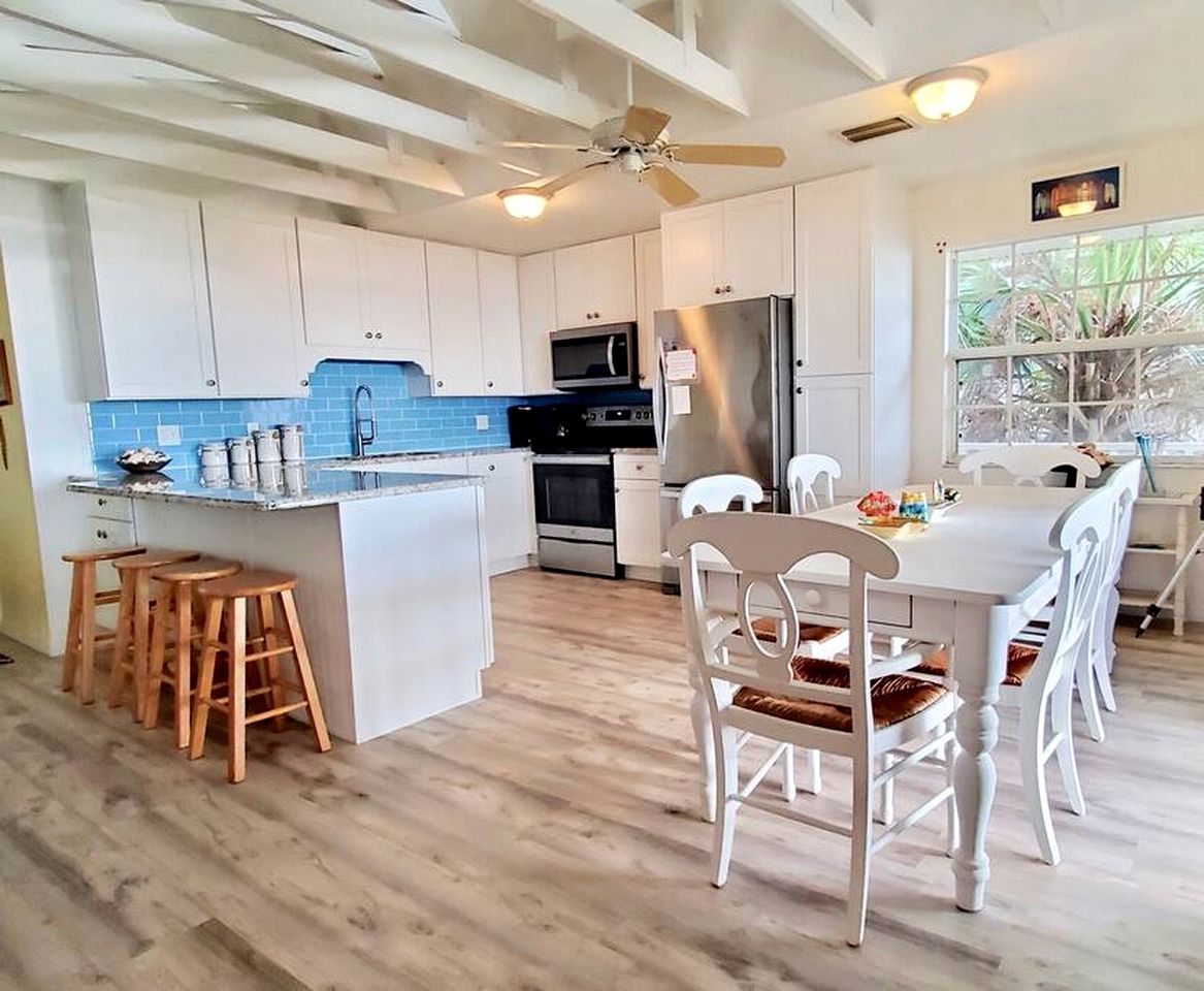 Incredible Beach Front Cottage with Gorgeous Sea Views for a Peaceful Escape on Little Gasparilla Island, Florida