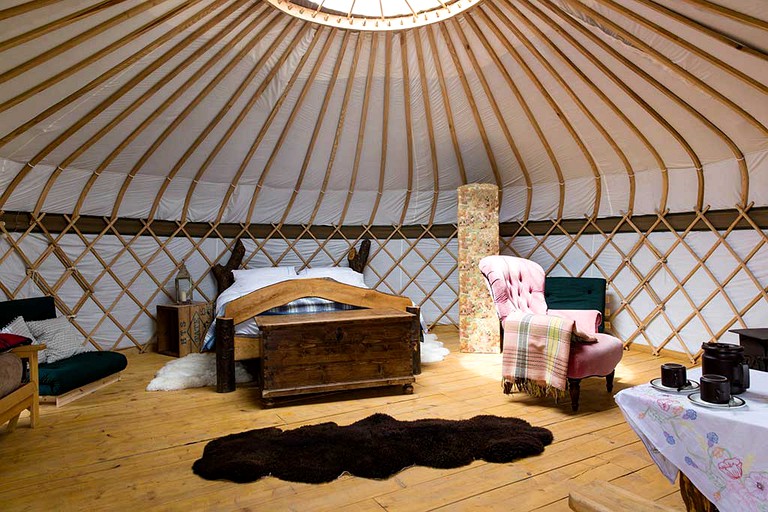 Yurts (Westcott, England, United Kingdom)