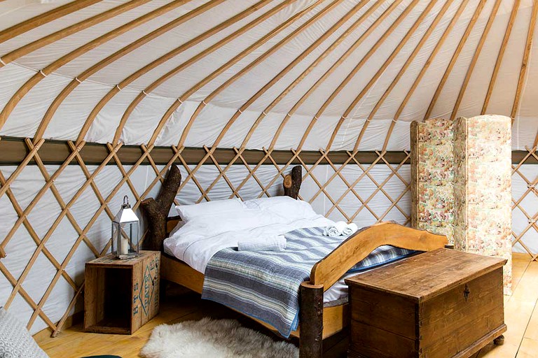 Yurts (Westcott, England, United Kingdom)