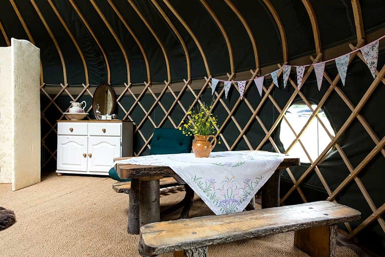 Yurts (Westcott, England, United Kingdom)