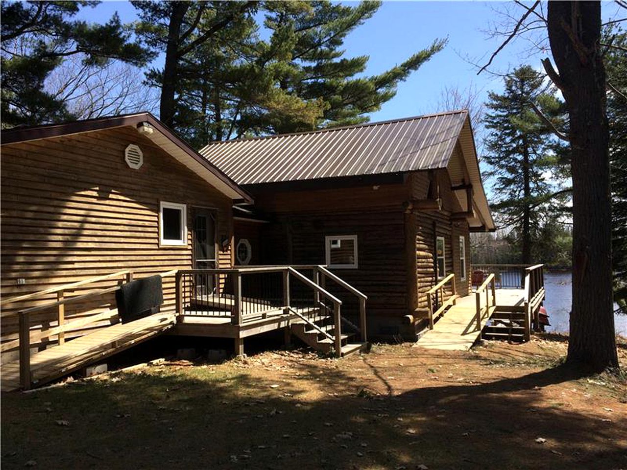 Log Cabin near Cormierville, New Brunswick