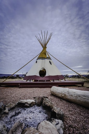 Tipis accommodation Las Vegas (Sandy Valley, Nevada, United States)