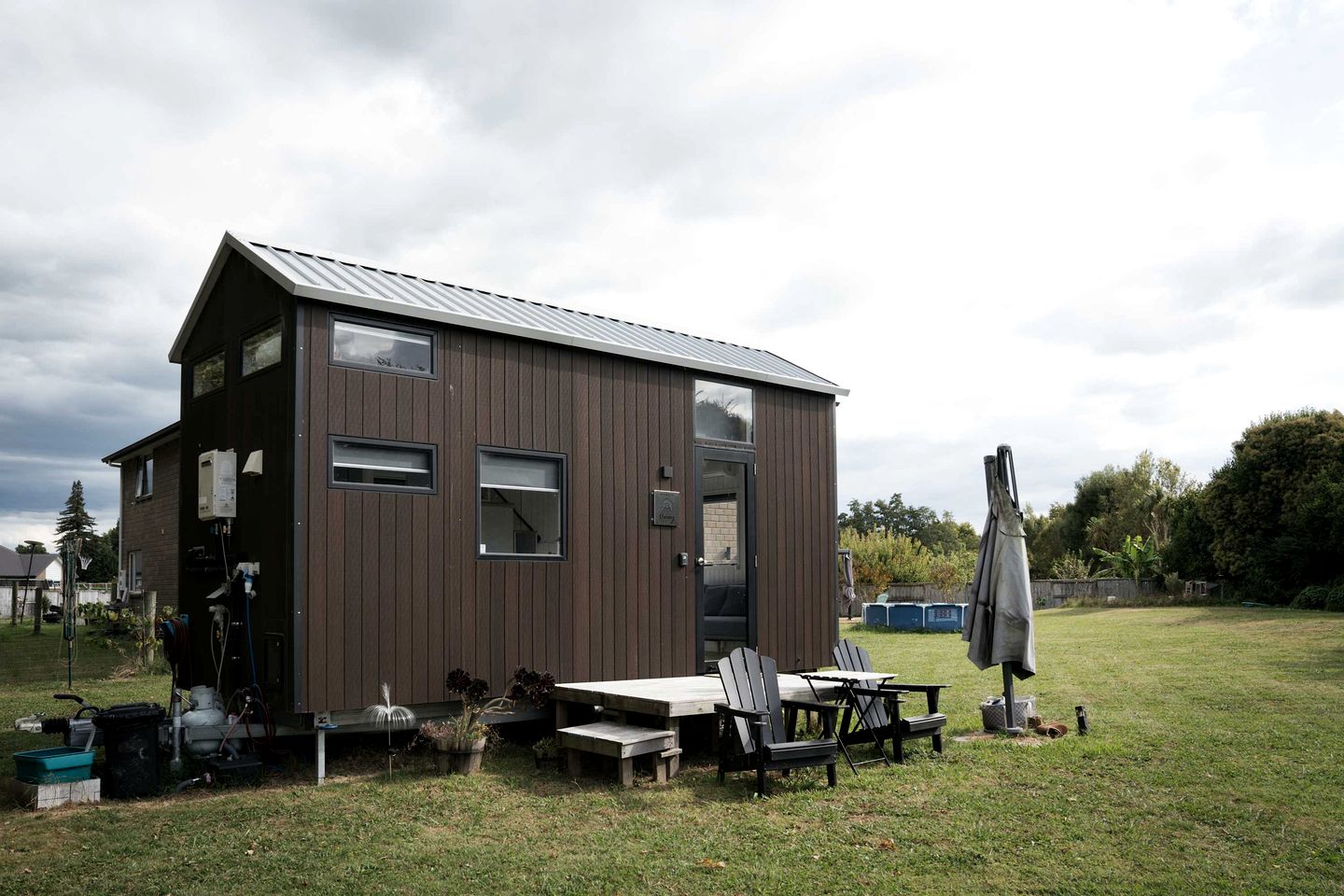 Sweet Tiny House with Private Backyard Facing the Spectacular Fields in Tamahere, North Island