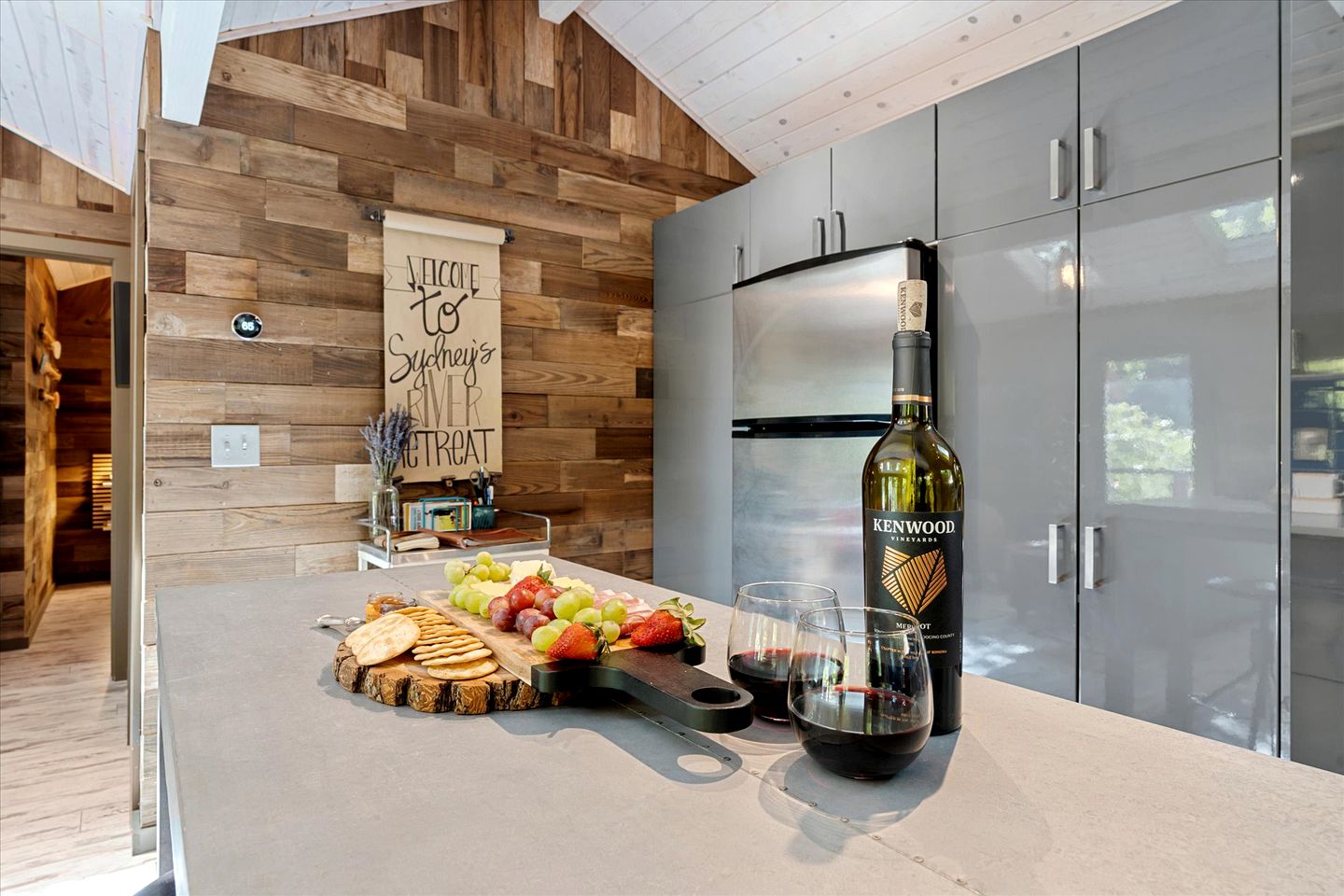 Dog Friendly Glamping on the Russian River with a Hot Tub and Views