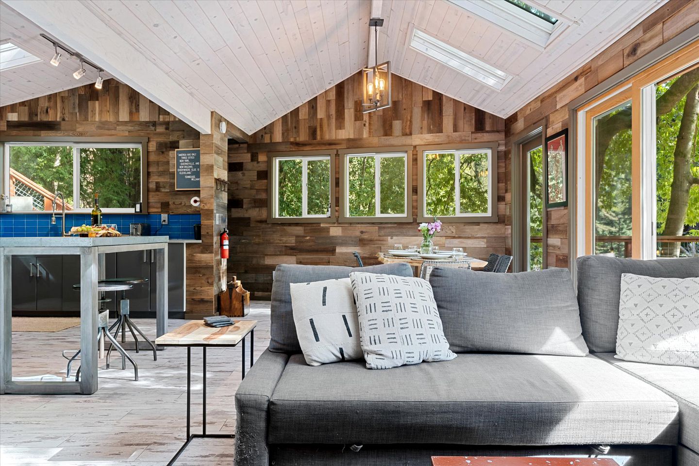 Dog Friendly Glamping on the Russian River with a Hot Tub and Views