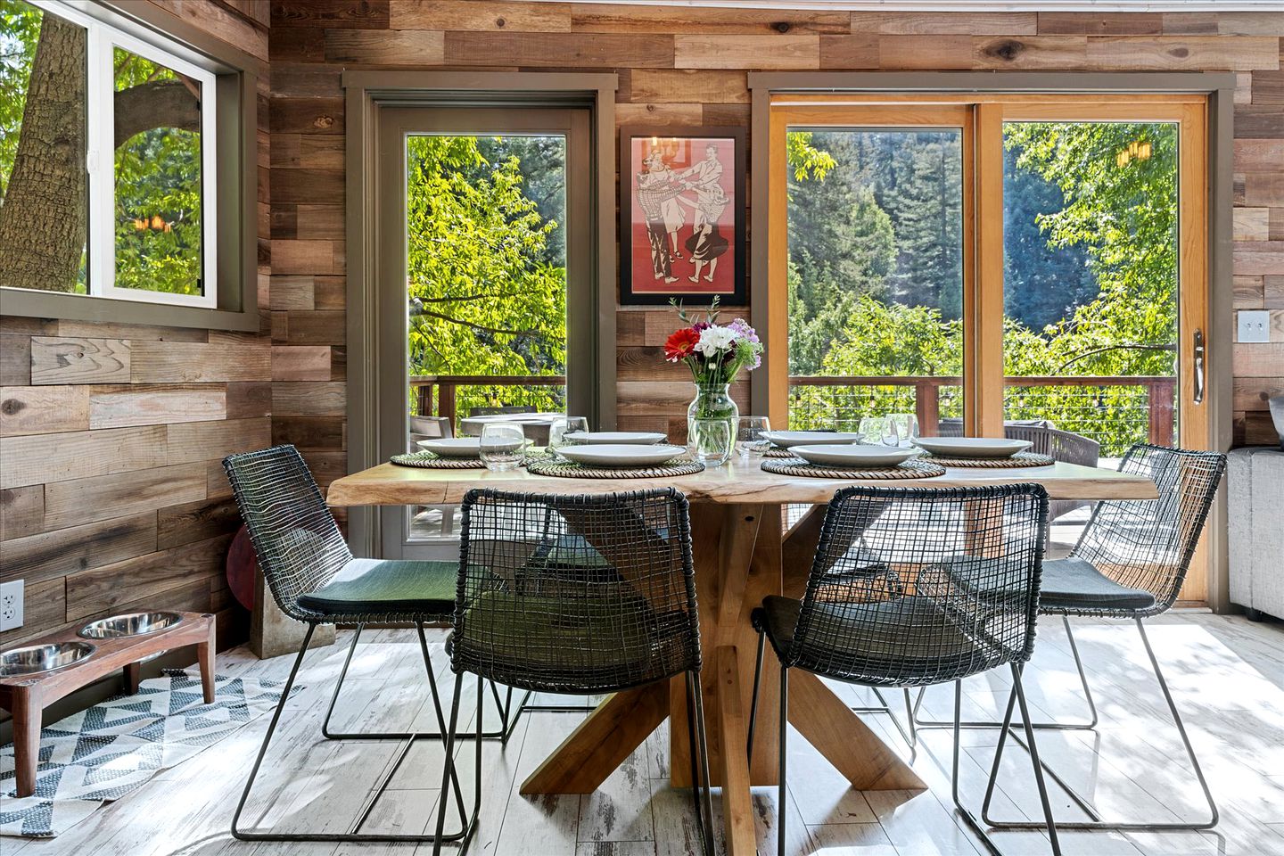 Dog Friendly Glamping on the Russian River with a Hot Tub and Views