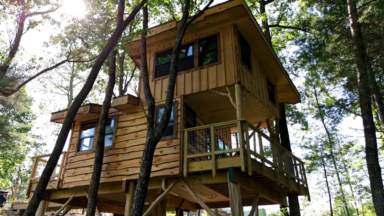 Tree Houses (United States of America, Zirconia, North Carolina)
