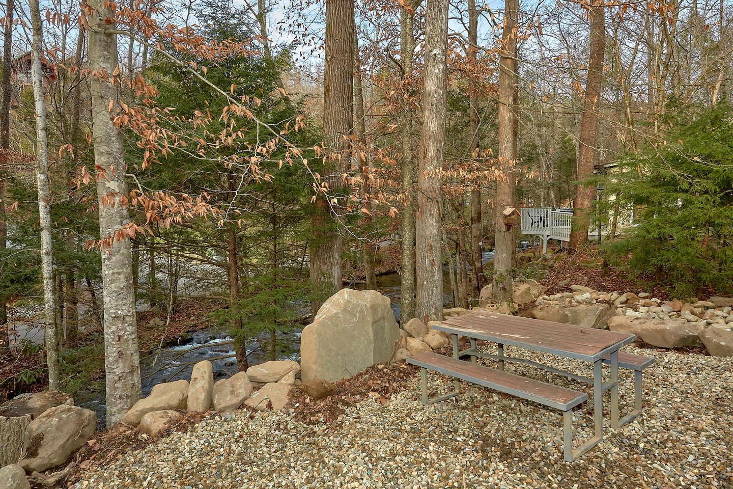 Creekside Cabin Rental near the Great Smoky Mountains for a Tennessee Vacation