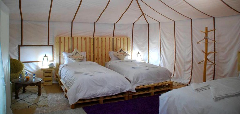 Tented Cabins (Erg Chebbi, Drâa-Tafilalet Region, Morocco)