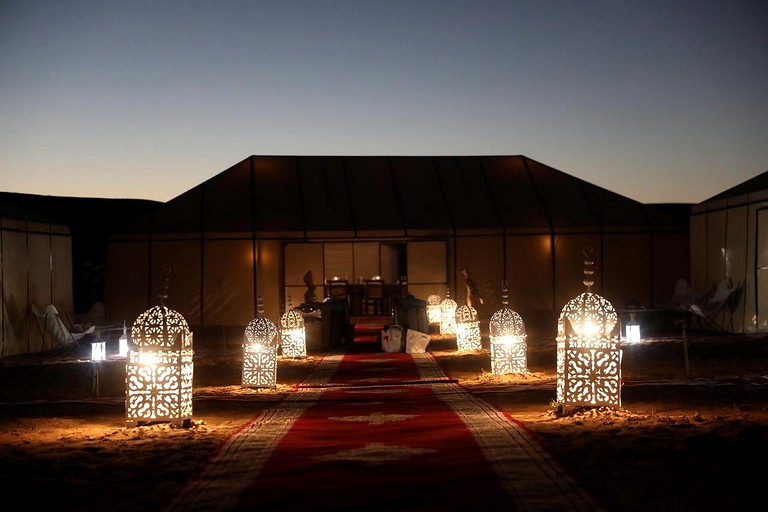 Tented Cabins (Erg Chebbi, Drâa-Tafilalet Region, Morocco)