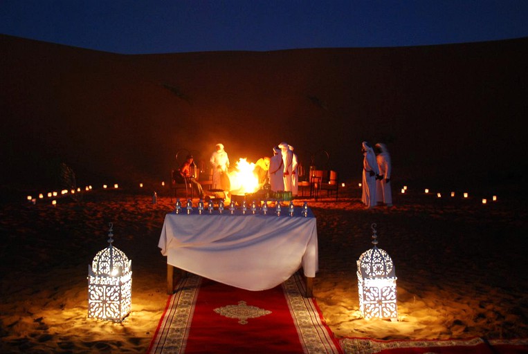 Tented Cabins (Erg Chebbi, Drâa-Tafilalet Region, Morocco)