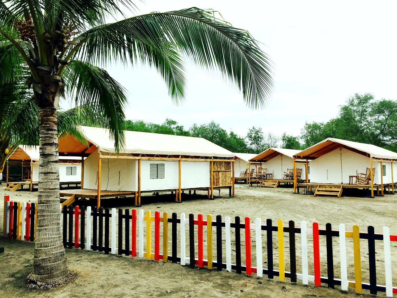 Tented Cabin Rental for Surfers on Idyllic Nicaragua Beach