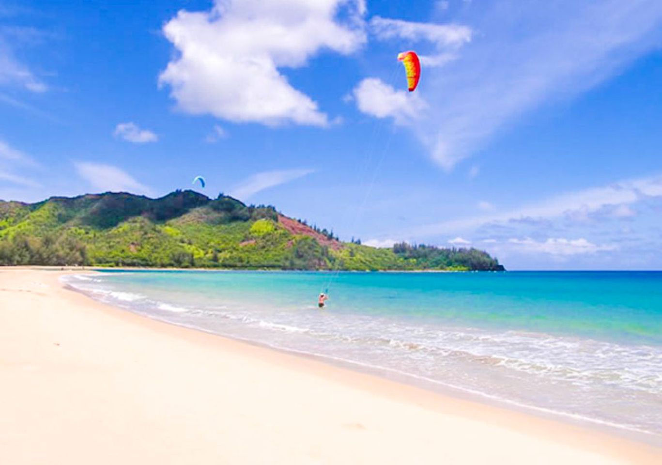 Beachside Getaway on Hanalei Bay the Island of Kuaui, Hawaii
