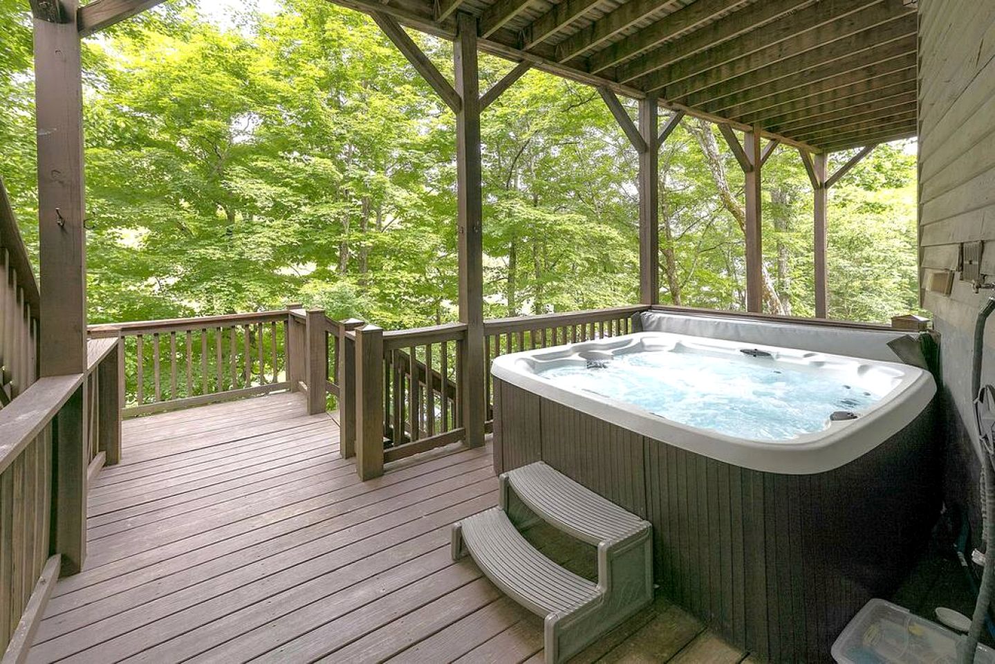 Majestic Waterfront Tennessee Cabin with a Hot Tub at Norris Lake