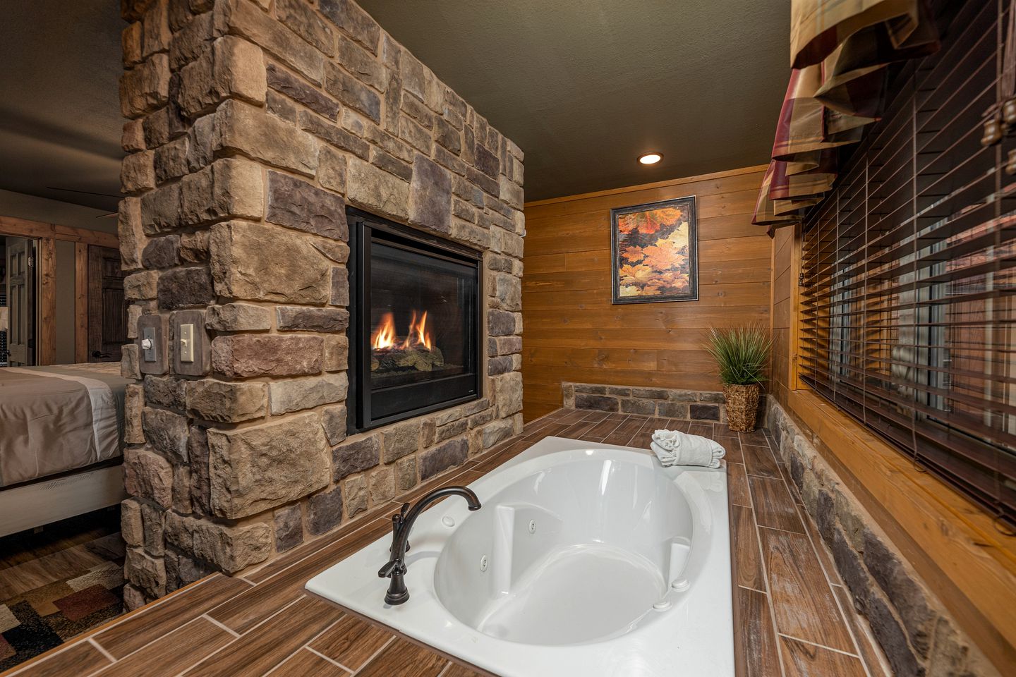Luxury Cabin Rental with Hot Tub, Pool Table, and Arcade on Family Resort near Gatlinburg, Tennessee