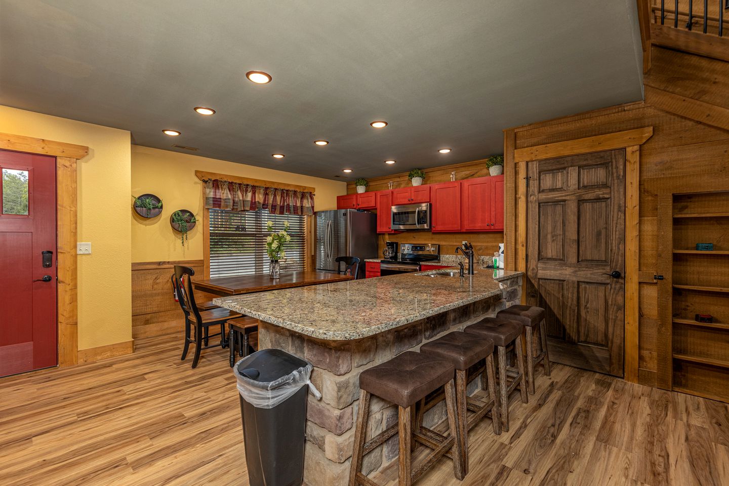 Luxury Cabin Rental with Hot Tub, Pool Table, and Arcade on Family Resort near Gatlinburg, Tennessee