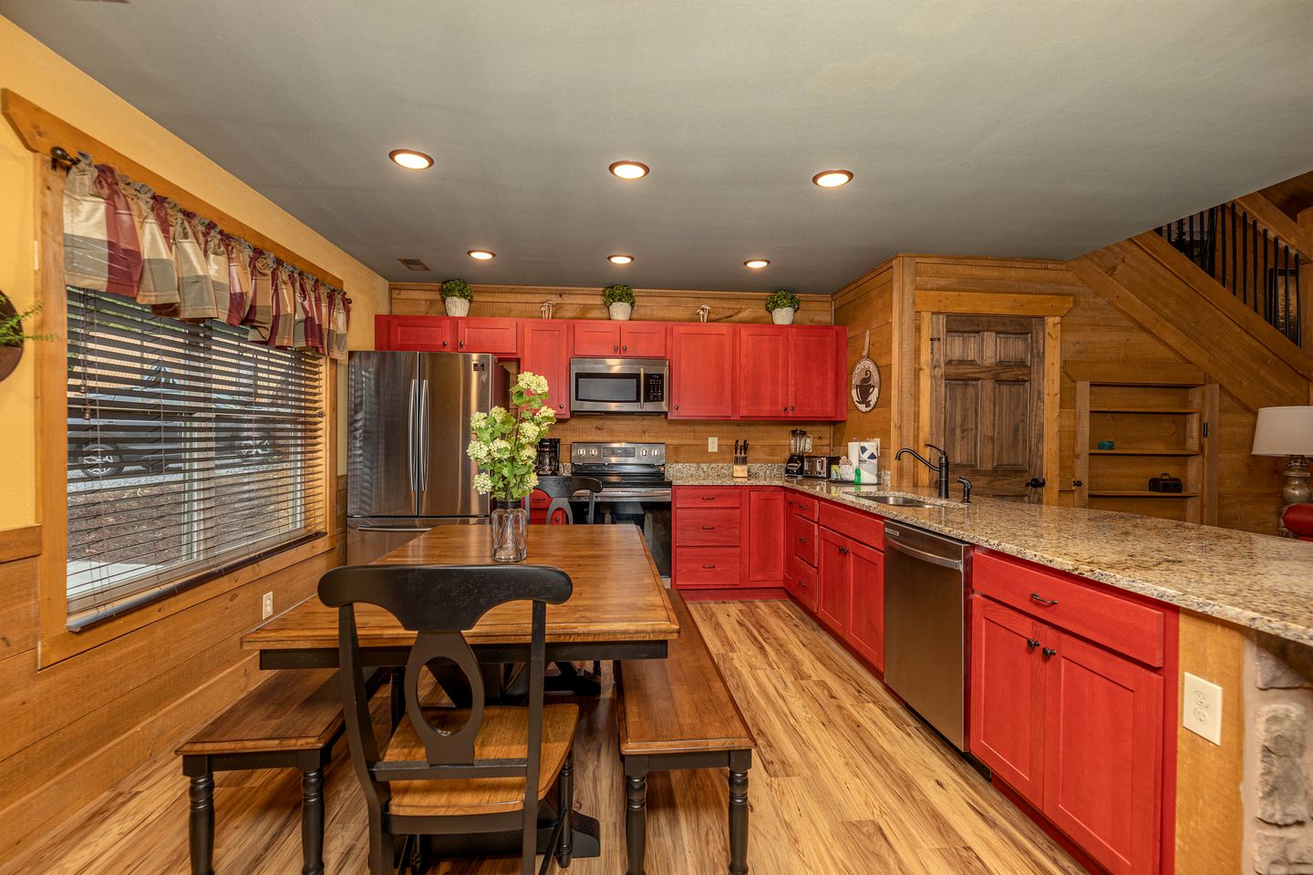 Luxury Cabin Rental with Hot Tub, Pool Table, and Arcade on Family Resort near Gatlinburg, Tennessee