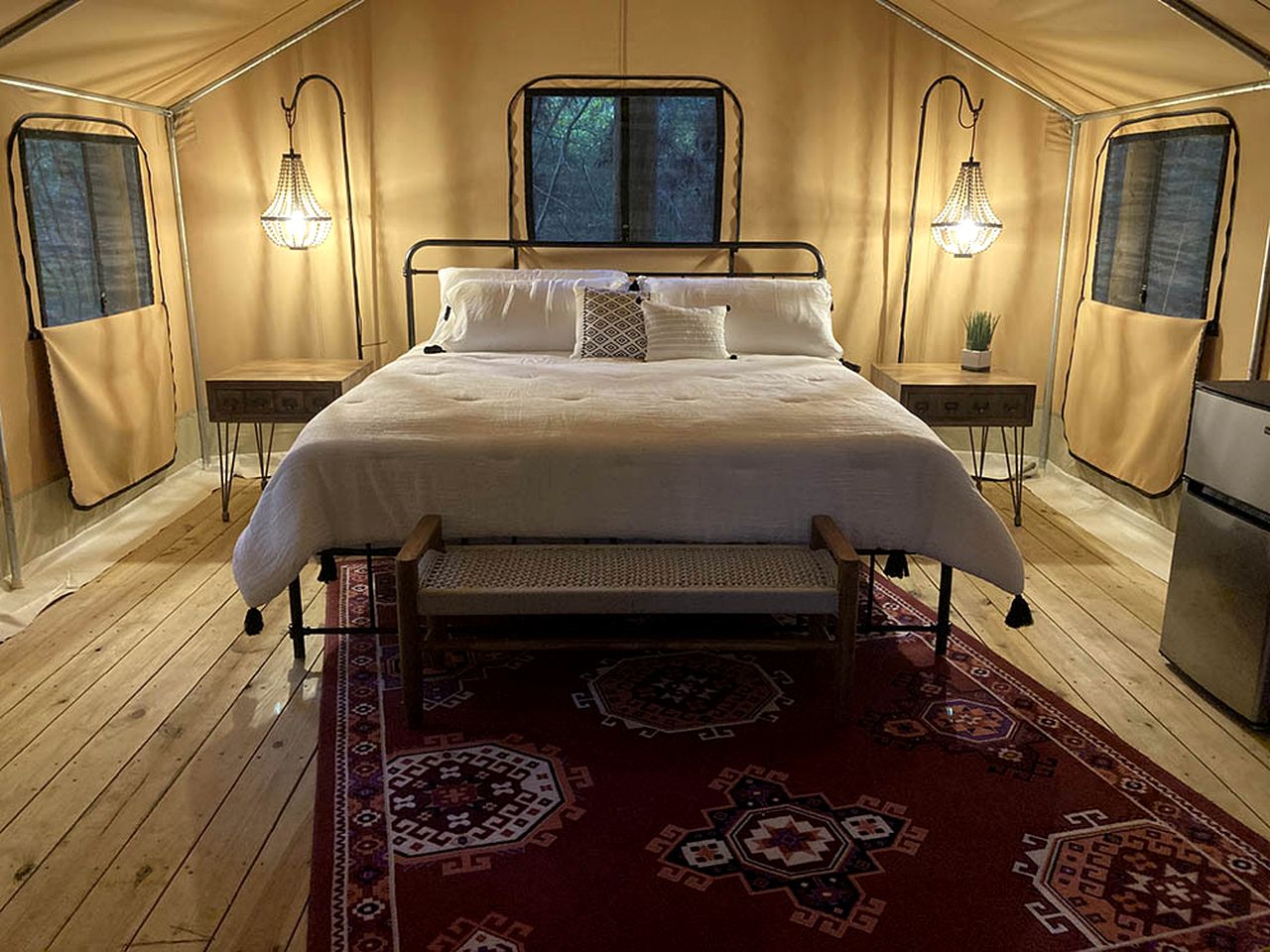 Luxuriously Romantic Safari Tent in Livingston, Texas