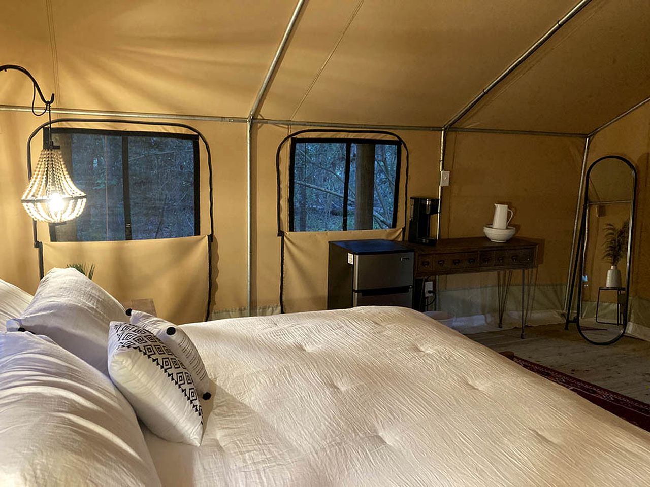 Luxuriously Romantic Safari Tent in Livingston, Texas