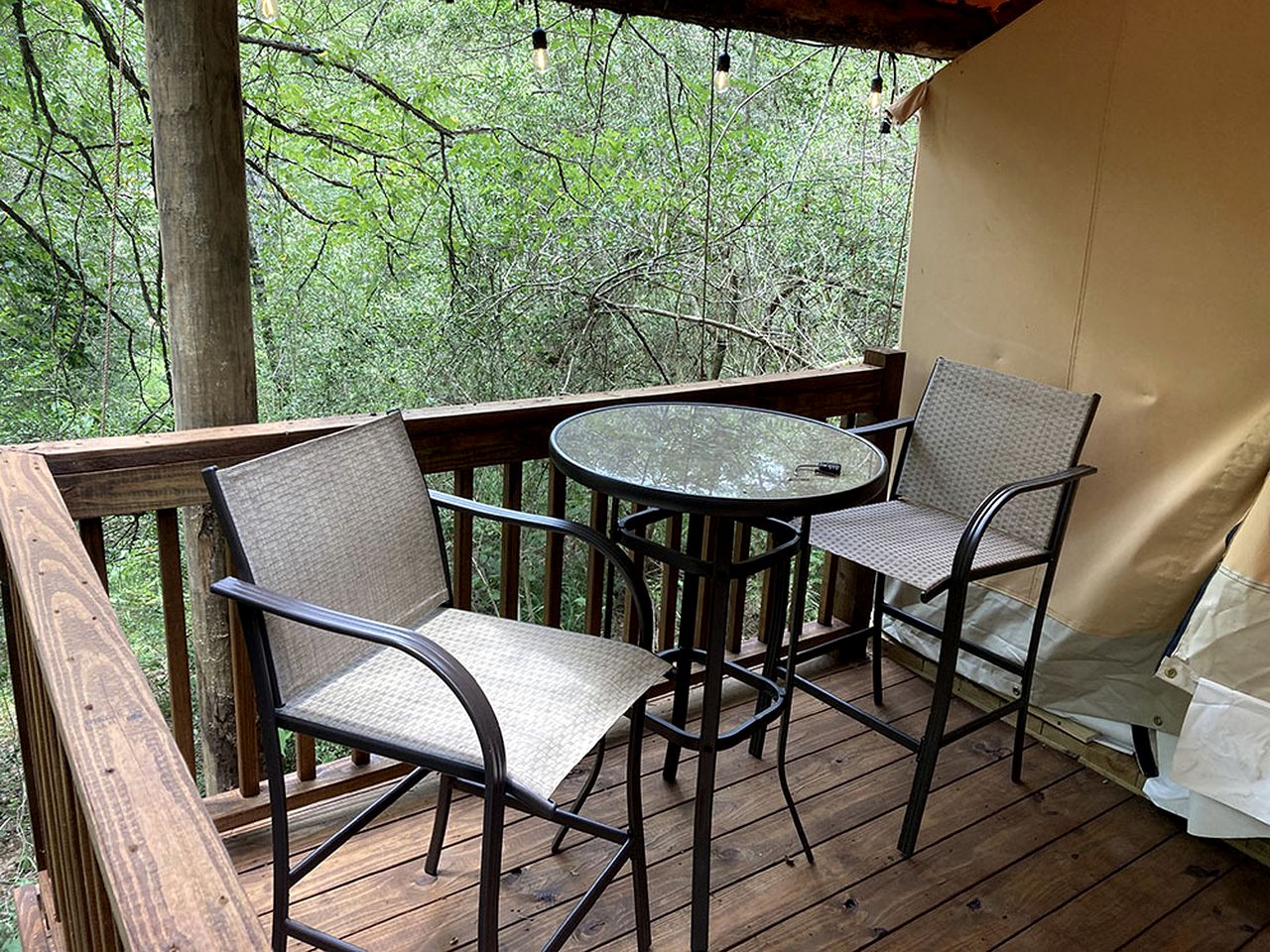 Enjoy a Glamping Experience at this Safari Tent in Livingston, Texas