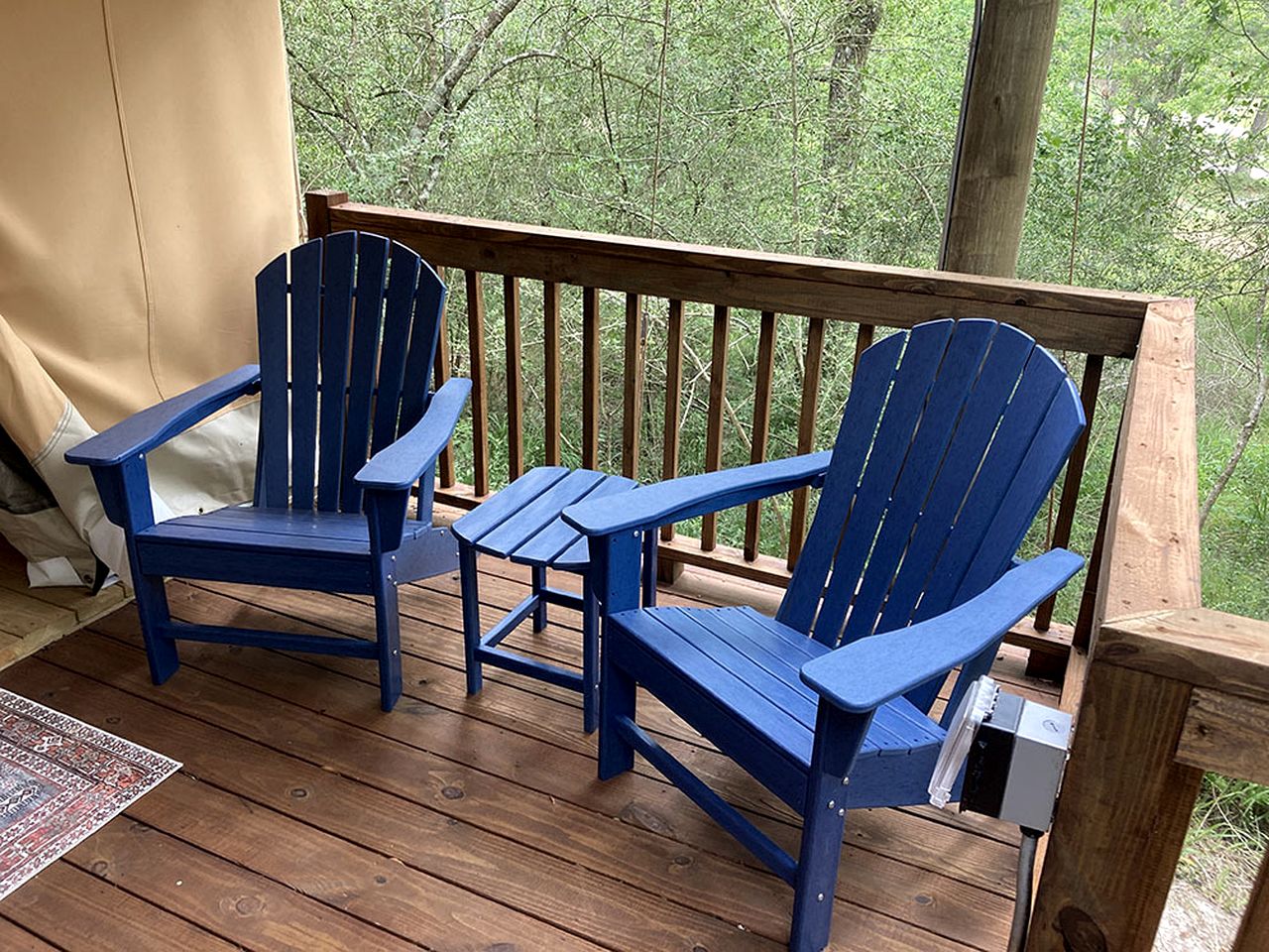 Unique Comfy Glamping Escape at this Safari Tent in Livingston, Texas