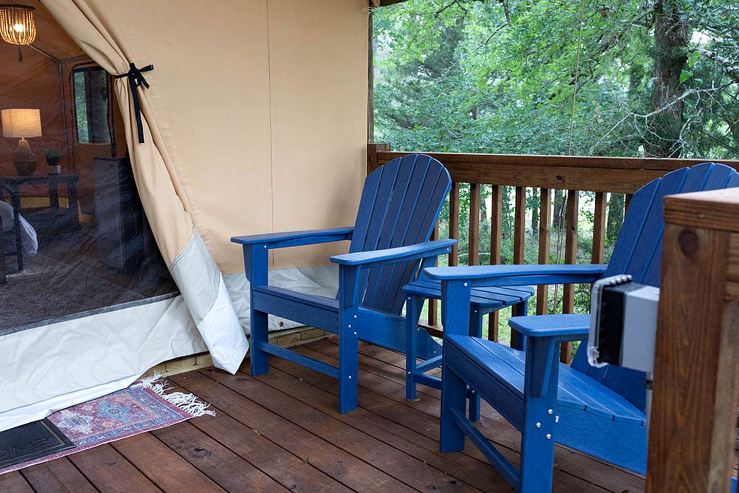 Great Small Group Safari Tent in Livingston, Texas