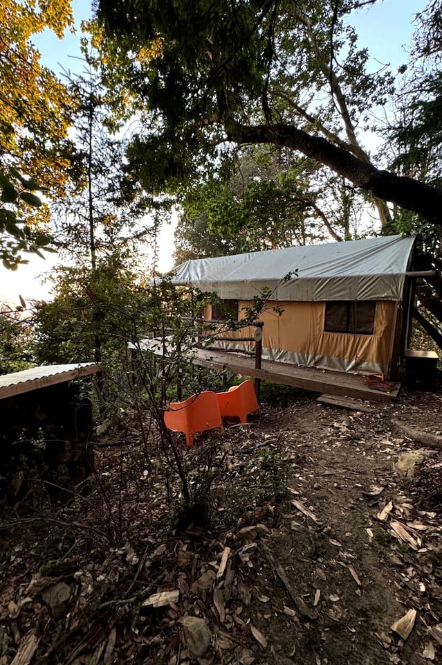 Incredible Safari Tent with Breathtaking Views in Kings Mounatin, California